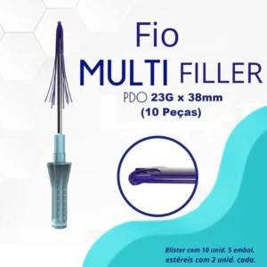 Fios Pdo Filler Multi Bomb Multifilamentosos thread  23G x 38mm (10 Unidades ) Loyoderm